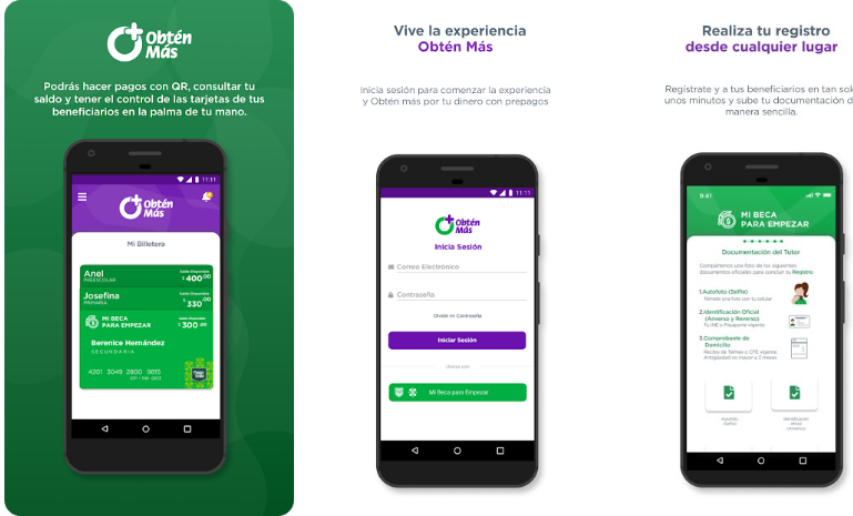 Consulta saldo desde la app Obtén Más de mi beca