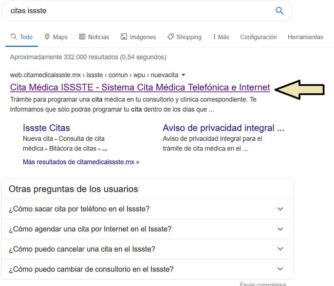 cita médica issste por internet